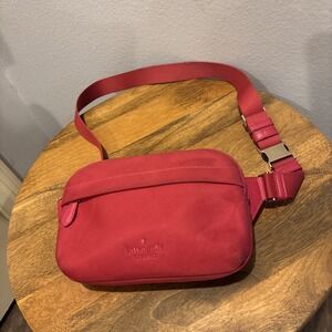 Kate Spade Rainbow Collection~Anemone Pink~ Belt Bag Fanny Pack Vacation Travel